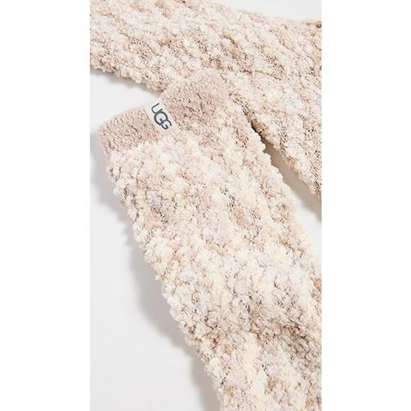 UGG Women's Cozy Chenille Sock, Cream - One Size - Picture 3 of 3